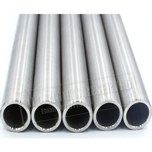 Titanium tubing 20mm 21mm 22mm titanium seamless tube alloy ASTM GR1 GR2 titanium exhaust pipe titanium steel