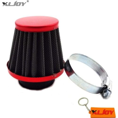 XLJOY Motorcycle 38mm Performance Air Filter For 50cc 90cc 110cc 125cc Pit Pro Dirt Bike ATV Quad GY6 50cc QMB139 Moped Scooter