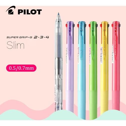 Japan PILOT BKSG-25F Smooth ACROBALL Colorful Ballpoint Pen BKSG Super Grip 0.7mm Three-in-one Multifunctional Module Pen