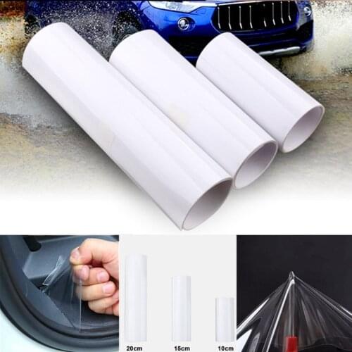 Protective Clear Vinyl Film Car Bumper Hood Paint Protection Sticker Anti Scratch Clear Transparency Scratch Protection Film