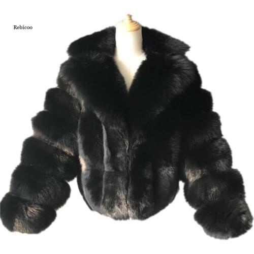 Women Short Teddy Jackets Turn-down Collar Furry Cropped Faux Fur Short Coats and Jackets Women Fluffy Fur Coat Overcoat