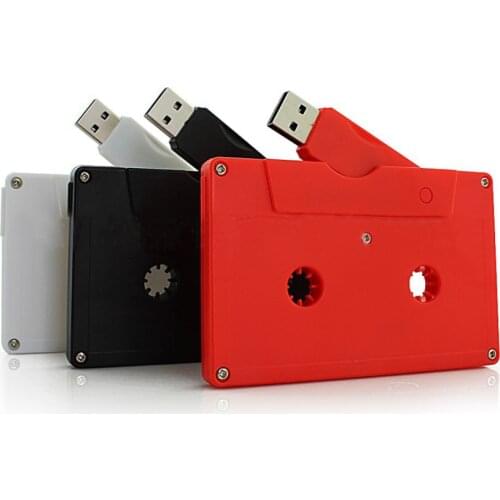 10pcs/lot Retro Audio Tape USB2.0 Tape U Disk Flash Disk