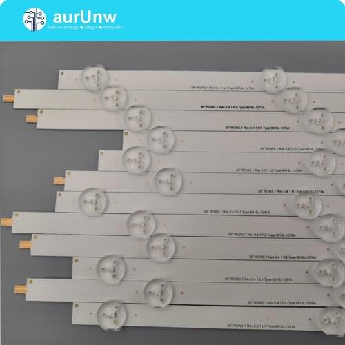 100%NEW-original Backlight LED strip Ar ray for 50"ROW 2.1 Rev 0.4 6916L-1273A 6916L-1241A 6916L-1276A 6916L-1272A LG 50LN5400
