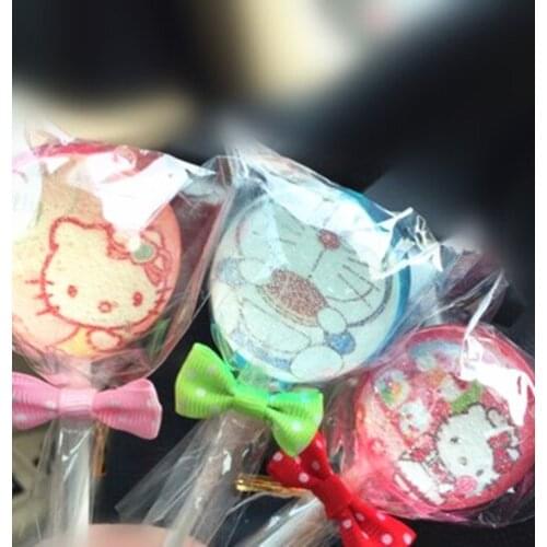 300Pcs/Lot 8*12cm Lollipop Molds Chocolate Packing Bags Open Top Transparent Plastic Pouch Flat Biscuits Snack Package Pop Bag