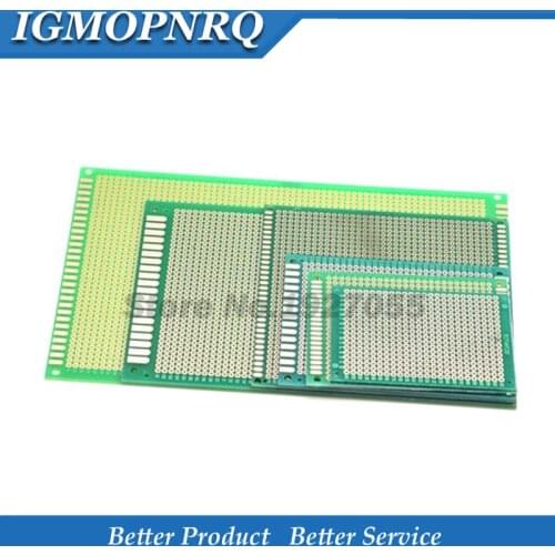 5pcs PCB 5x7 4x6 3x7 2x8 10x15 9x15 7x10 7x9 4*6cm igmopnrq Side Copper prototype pcb KIT Universal Board for Ardui