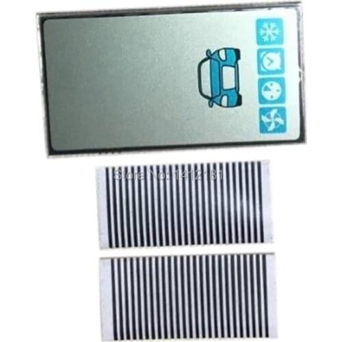 50 PCS/lot A93 GSM lcd display Flexible Cable for russian starline A93 cd remote control keychain two way Car alarm system