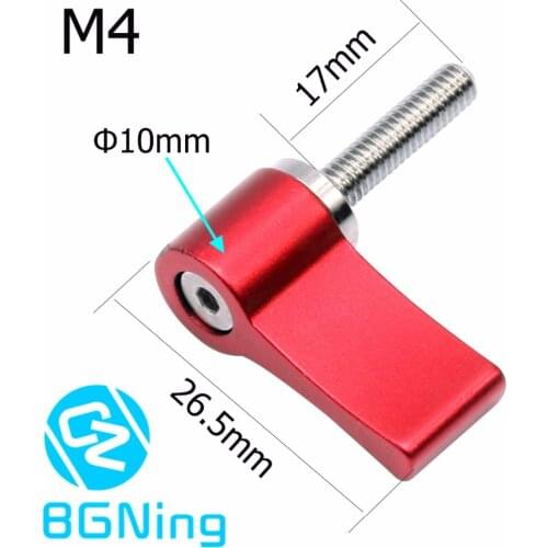 Aluminum L-type Adjustment Tighten Locking 7-shaped Handle Screw M5 M4 Adjustable Screws DSLR Camera Photograph Acessories