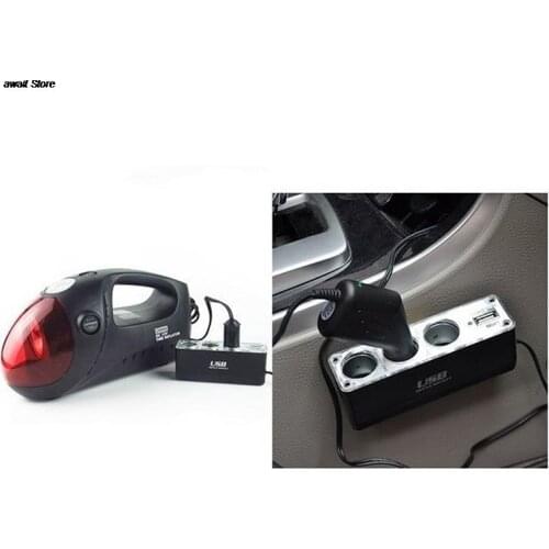 Car Cigar Cigarette Lighter Socket Plug Connector Adapter Car Charger Car Cigarette Lighter Socket Splitter 12/24V Car Styling