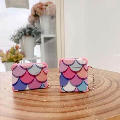 Colorful fish phosphorus Earphone Case For Airpods pro 2 Headphone Cases Earpods Cover Accessories for Apple Air pods 2 box capa