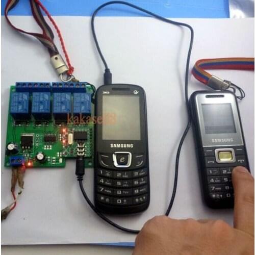 DC 12V 4CH MT8870 DTMF Relay Phone Voice Decoder Remote Controller Switch Module free shipping