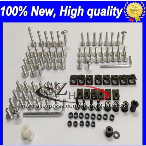 Fairing bolt full bolts kit For HONDA VTR1000 00 01 02 03 04 05 06 RC51 SP1 SP2 VTR 1000 2000 2006 Windscreen screw screws Nuts