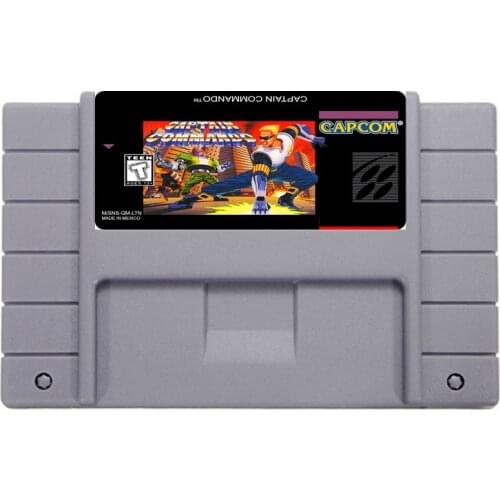 Hot Selling 16bit 46pin Super Game Card - Captain Commando