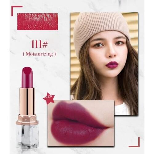 Matte Lipstick for Lips Long Lasting Waterproof Moisturize Women Makeup quality sexy Shimmer Lip Stick Cosmetics Women TSLM1