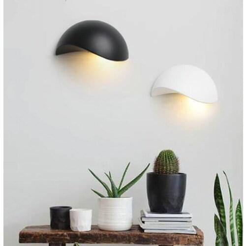 Nordic minimalist led wall lamp 5W outdoor waterproof aluminum wall lamp living room bedroom corridor corridor exterior wall lam