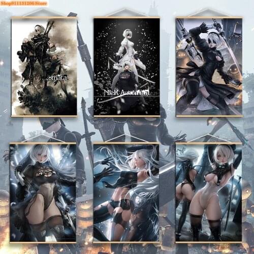 NieR:Automata Game Diamond Painting Anime Mosaic Cross Stitch Kits Kids Room Decoration Diamond Embroidery Full Square Drill