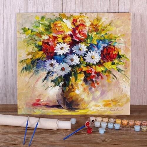 The Reason For Love Coloring By Numbers Painting Complete Kit Acrylic Paints 40*50 Boards By Numbers Home Decoration For Art