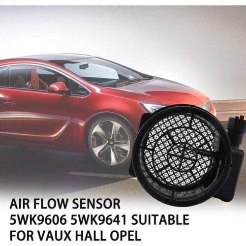 Reliable Mass Air Flow Sensor Easy Installation Durable MAF Sensor Meter 5WK9606 5WK9641 for Vauxhall/Opel Car Accessories