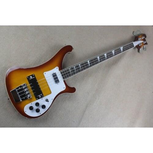 2018 new + factory + 4 strings Rickenback 4003 fireglo electric bass tobacco burst 4 string Ricken 4003 bass Free Shipping