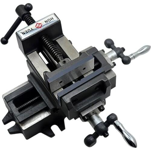 6 inches Cross vise, precision heavy mobile platform, vise, cross bench clamp 6 inches