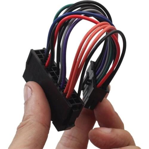 Durable 24 Pin To 14 Pin PSU Main Power Supply ATX Adapter Cable For Lenovo IBM Dell Q77 B75 A75 Q75 Motherboard Power Cable