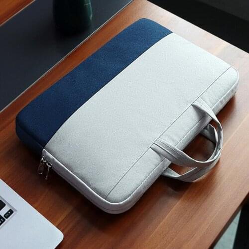 Laptop Handbag for 13 Inch Macbook Air Sleeve Pro 13.3 14 Inch 15.6 Computer Briefcase Bag Ipad Pro 12.9 2021 Notebook Case