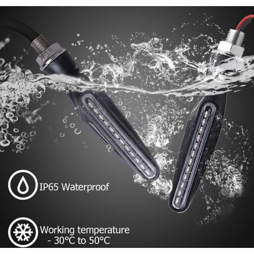 Motorcycle LED Turn Signals Flashing Light Blinker Built Relay for Honda cbf 600 x11 nc750x rebel 250 dio 27 xr250 hornet cb600