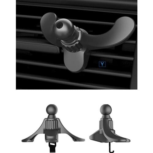Universal Car Phone Holder Y-Type Mobile Phone Holder Car Air Vent Clip Ball Head Car Air Outlet Mobile Phone Holder Accessaries