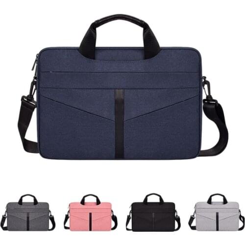 Waterproof Oxford Fabric 13.3 14.1 15.4 15.6 Laptop Bag Notebook Computer Shoulder Bag MacBook Apple Laptop Briefcase Handbag