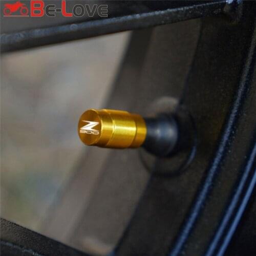 High Quality Motorcycle CNC Car Tire Valve Stem caps Bolt-in Aluminum For KAWASAKI Z900 2017 2018 2019 z800 z650 z1000 Tire cap