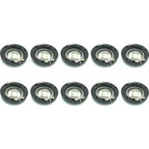 10pcs /lots 34.4mm 34.5mm speaker part voice coil speaker replacement components Tweeter Speaker Dome diaphragm Voice coi