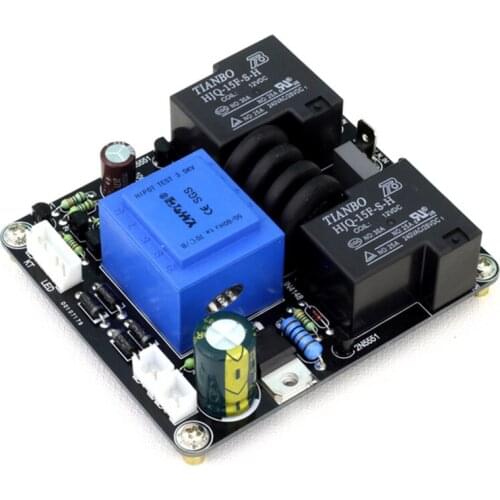 1000W 3A High Power Class A power amplifier Power delay buffer Soft start Protection board