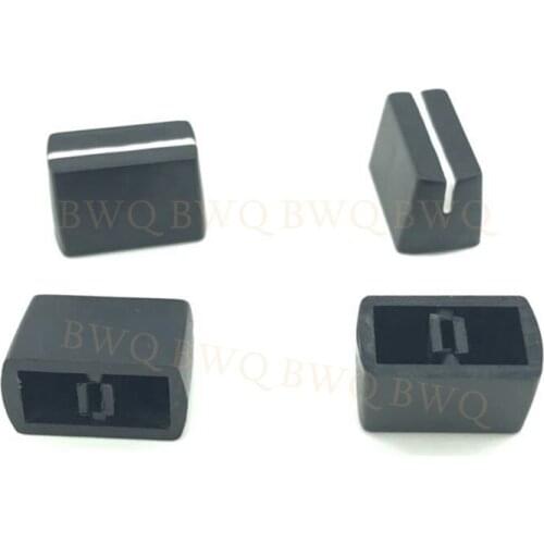 15pcs Mixer Potentiometer Fader Knob Cap L17mm W10mm H11mm / Hole 4MM for PIONEER Fader Cap replacement