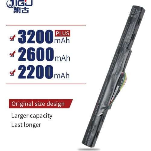 JIGU 4CELLS AS16A5K AS16A7K Laptop Battery For ACER For Aspire E 15 E5 476G 53KY E5-575 E5-575G
