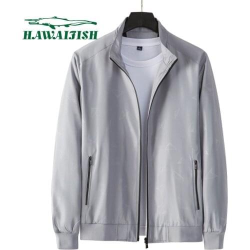 Bomber Jacket New Jacket Mens Autumn Stand-up Collar Coat Mens Jacket Casual Business Jacket Thin Tops Mens Brand Clothing