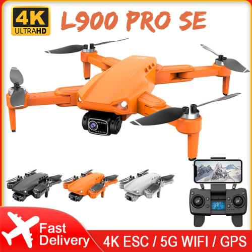 L900 PRO Drone 4k Profesional GPS FPV Dual HD Camera Dron With Brushless Motor 5G WiFi RC Quadcopter VS SG108 KF102 Drones