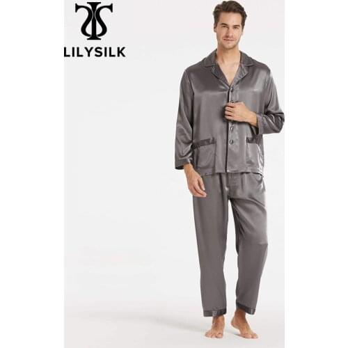 LILYSILK Mens Home Suits