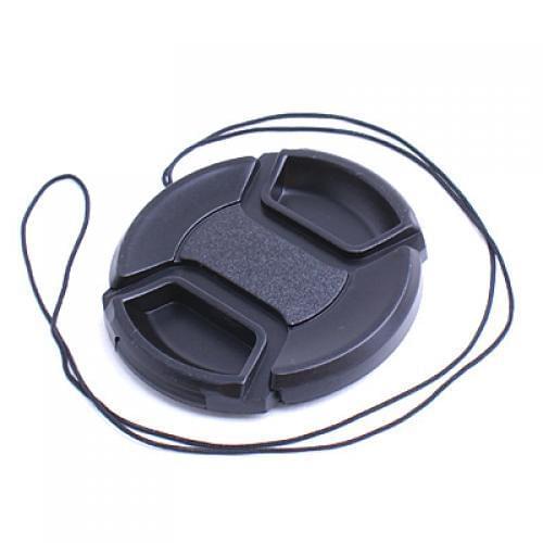 58mm Centre Pinch Lens Snap-On Cap with cord for Canon EOS 400D 350D 300D