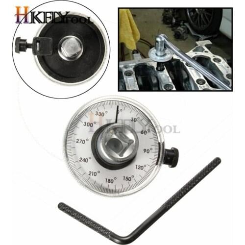 Professional Adjustable 1/2 inch Drive Torque Angle Gauge Car Auto Garage Tool Set Measure Hand Tool Wrench