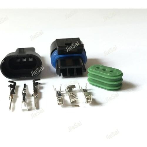 Female Male 3 Pin 12162280 Map Sensor ND-12129946-B Connector 577 Camshaft Sensor Connector For Buick Reatta 88 89 90 91