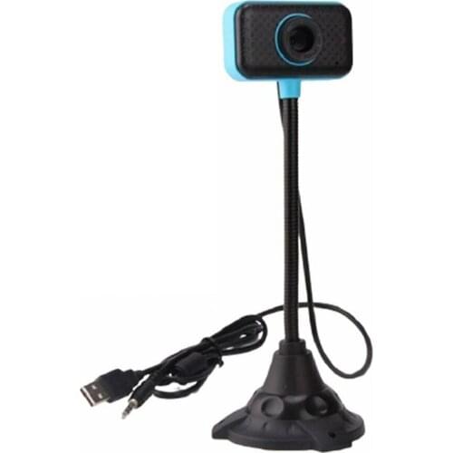 USB 2.0 Driver-free Web Camera Webcam with Mic for Computer PC Laptop Desktop