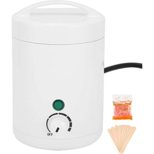 Wax Beans Facial Hair Remover Household Wax Warmer Wax Beans Wooden Stick Hair Removal Tool Kit for Armpit Legs Wax Hair