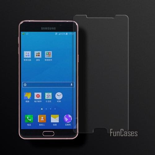 Tempered Glass For Samsung Galaxy A9 Screen Protector Film For Samsung Galaxy A9 2.5D Curved Screen Film 0.26mm HD Tempered Film