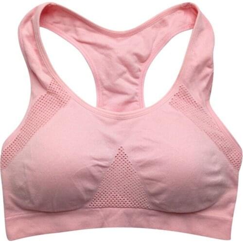 Women Seamless Bras Padded Stretch Workout Top Tank Comfort 2020