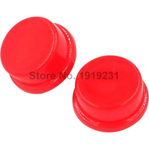 10PCS B3F Round Switch Cap Button Cap 12*12*7.3 Red