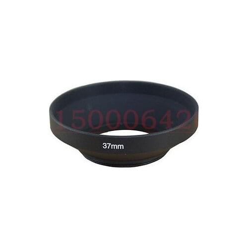 37 40.5 43 46MM Metal Wide Angle Lens Hood for 37 40.5 43 46mm Filter Thread DSLR Lens