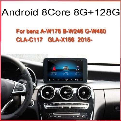 Android 10 car gps player for Mercedes benz A class W176 G class W460 GLA X156 CLA C117 CLS C18 NTG with gps navi 8+128G 8core