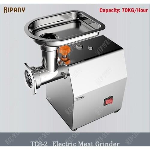TC5/TC7 electric meat mincer machine food grade stainless steel meat grinder commercial sausage maker sausage making machine