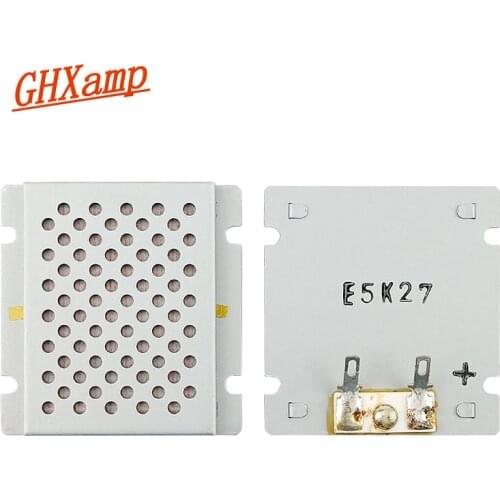 GHXAMP 47*50mm Aluminum Ribbon Super tweeter Speaker Unit 6OHM 20W High Frequency Compensate SuperTreble Loudspeaker 2PCS