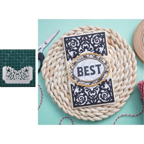 InLoveArts Hollow Border Metal Cutting Dies Making Scrapbook Greeting Card Edge Lace Stencil Frame Embossing Template Craft DIY