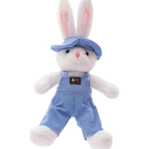 Rabbit plush toys cartoon children kids Christmas birthday gift stuffed toy rabbit with hat